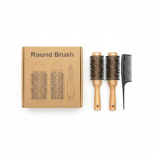 Round Brush Set - Furçë Flokësh Rrumbullake