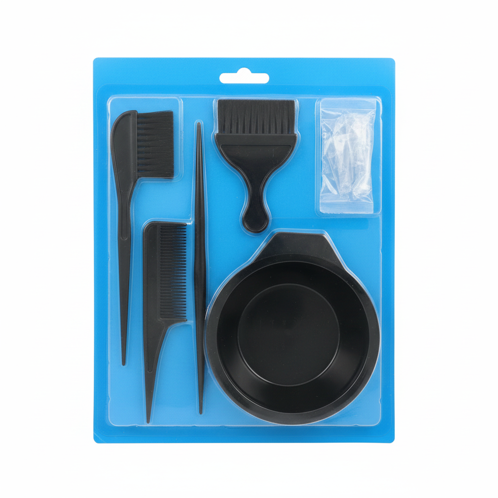 Set Brushash për Ngjyrosje Flokësh 7 Copë