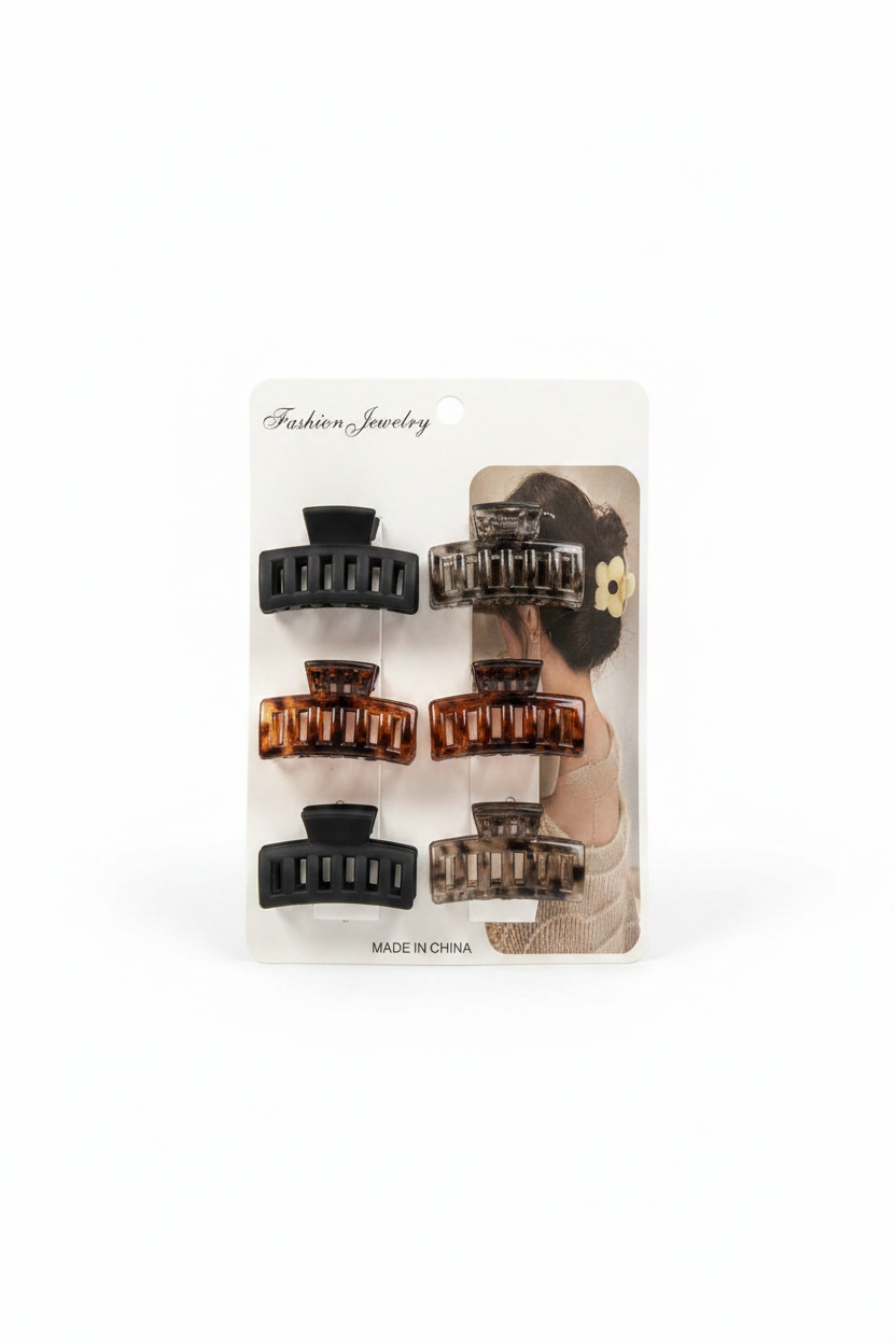 Set Kapëse Flokësh - Fashion Jewelry 6 copë