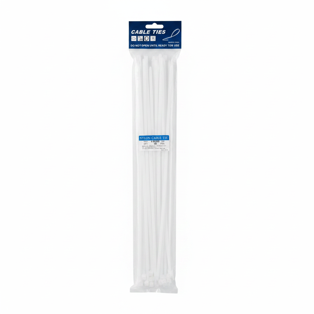 Lidhëse Plastike Nylon 4.8x450mm - 50 copë