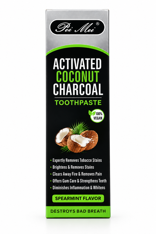 Activated Coconut Charcoal Toothpaste – Spearmint