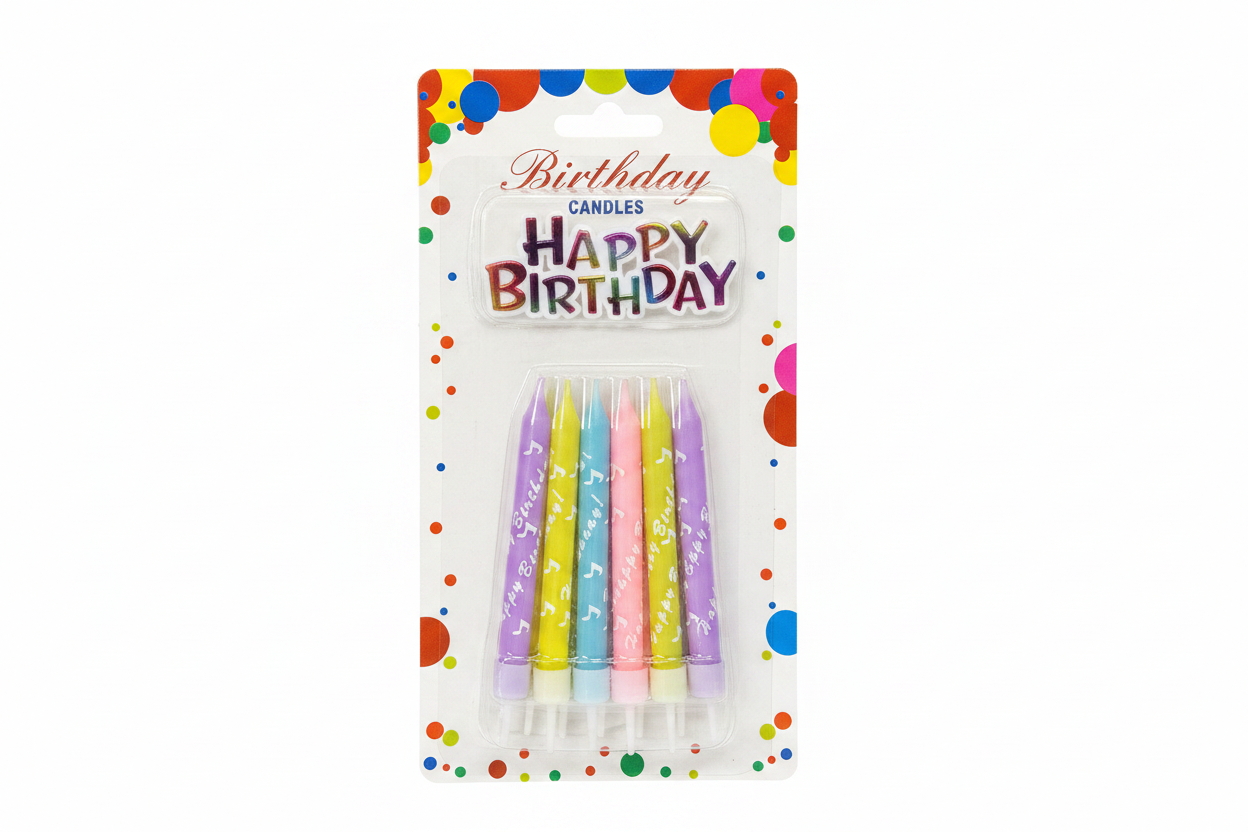 Qirinj Ditëlindjeje - Birthday Candles Happy Birthday