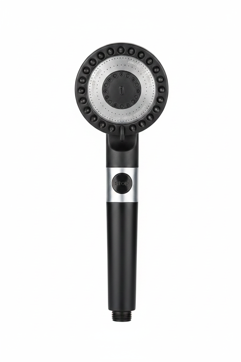 Shower Head Nano Bubble me Buton Stop
