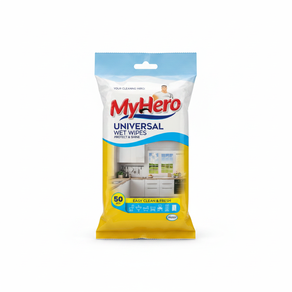 MyHero Universal Wet Wipes 50 copë