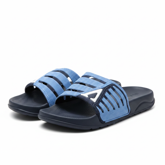 Papuçe Oborri Blu me Vija — Gezer