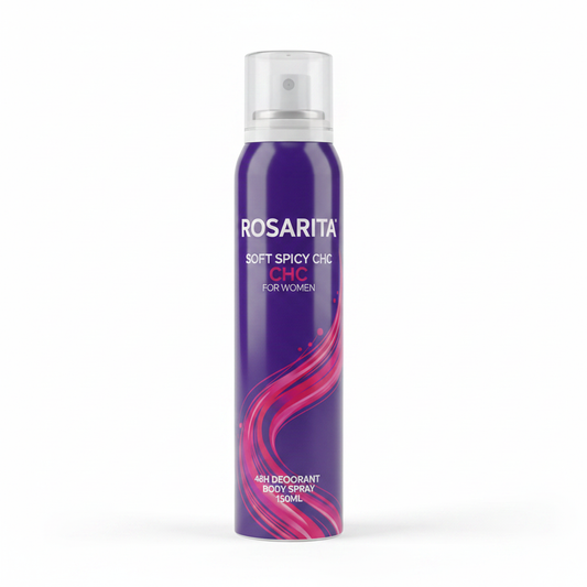Rosarita Soft Spicy CHC For Women 48H Deodorant Body Spray 150ml