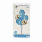 Set Balonash Blu me Mbajtës 7 copë