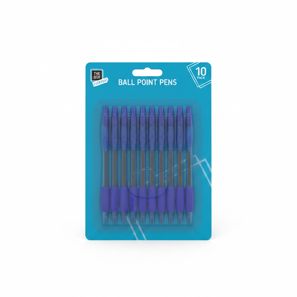 Ball Point Pens 10copë - The Box Everyday