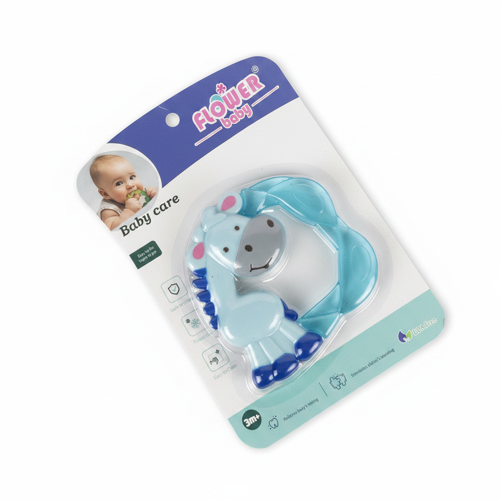 Unazë Dhëmbëzimi Bebe Hipopotam - Flower Baby 80-7663
