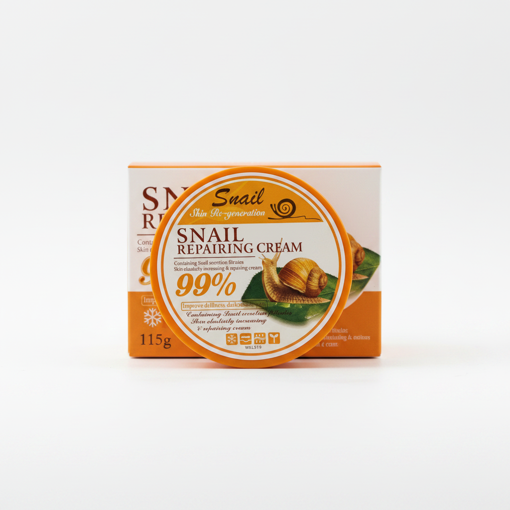Krem Rigjenerues Snail 99% - Snail Repairing Cream 115g