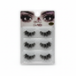 9D Artificial Eyelashes - 3 Pairs