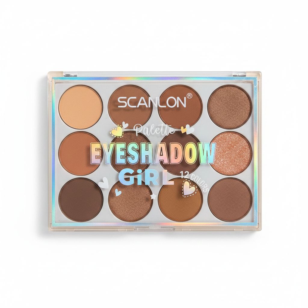 Girl Eyeshadow Palette 12 Colors