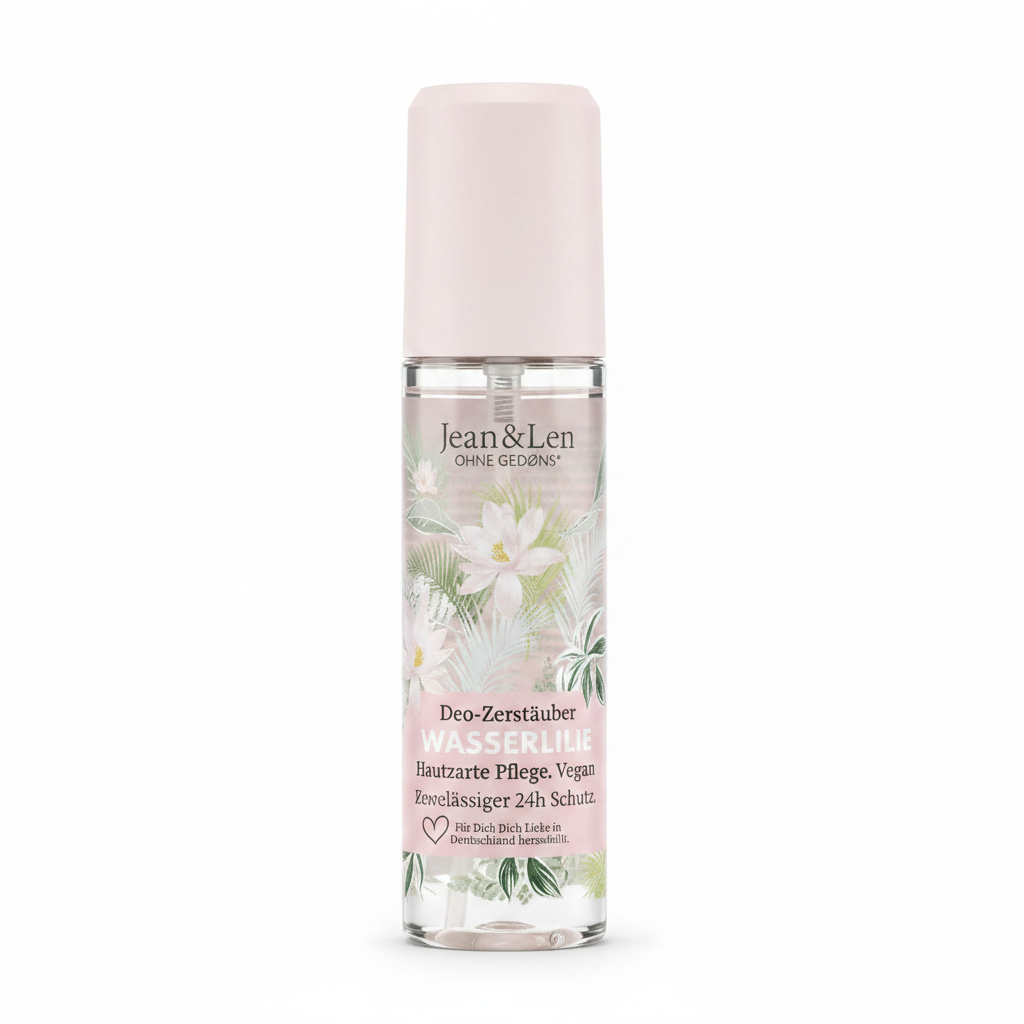 Jean & Len Sprej Deodorant Zambak Uji 75ml - Vegan 24h