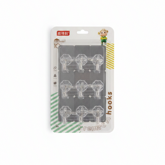 Premium Hooks Set 9 Copë – Grep Ngjitës Nano, 10kg