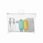 Set Shishesh Udhëtimi me Silikon 8copë - Travel Kit