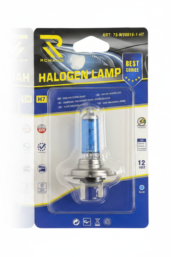 Llambë Halogjen H7 55W 12V - Blue