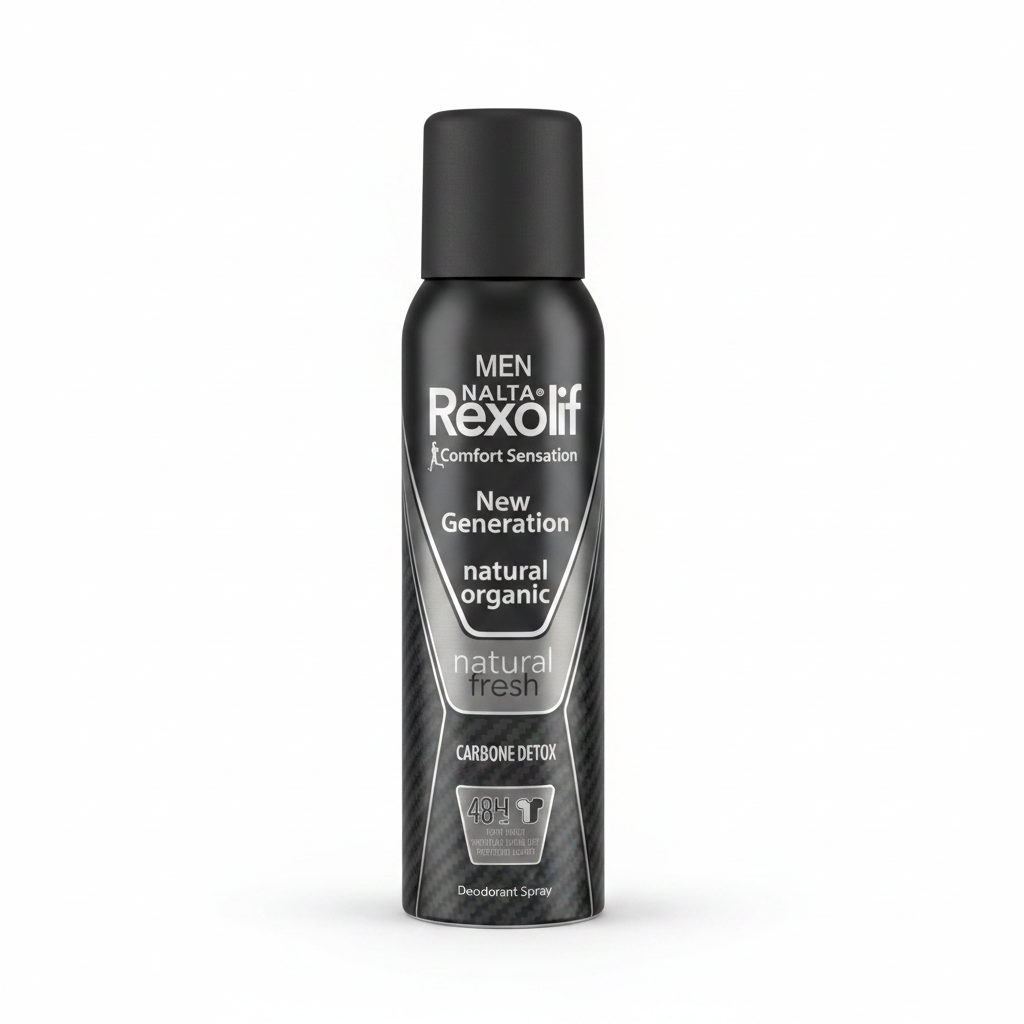 Nalta Rexolif Men Natural Fresh Carbone Detox 48H Deodorant Spray 150ml
