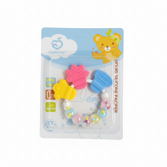 Zinxhir Dhëmbëzimi Silikoni për Bebe — Liquid Silicone Pacifier