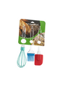 Set Kuzhine Silikoni 3 copë – Trazues, Furçë & Spatulë