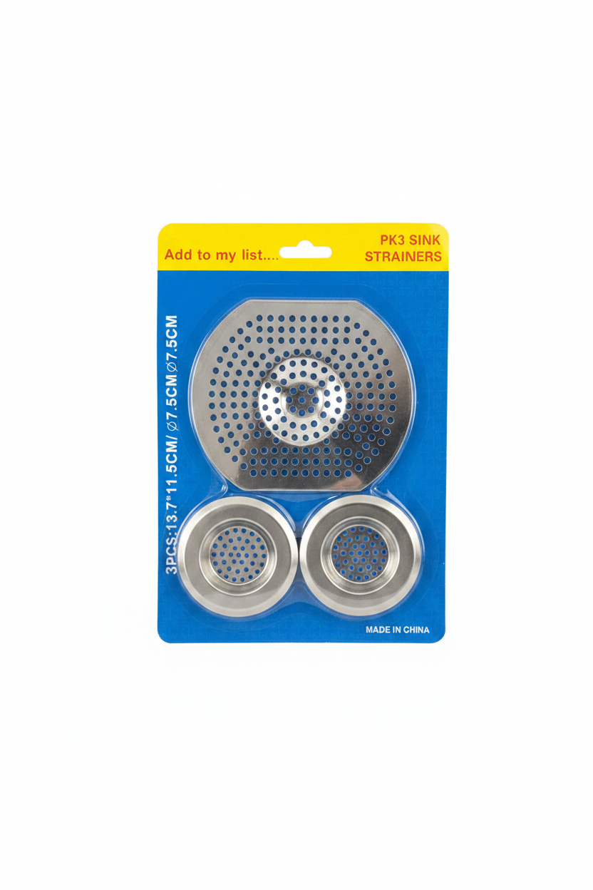 Filtër Lavamani Çelik Inox - Set 3 copë