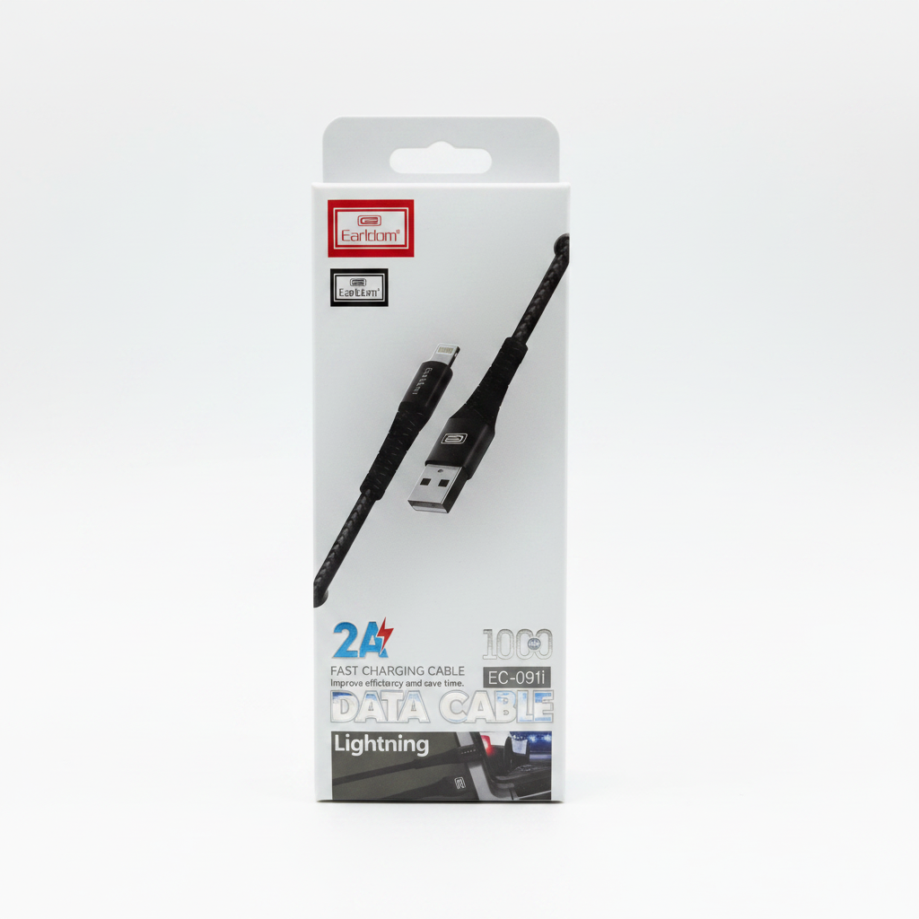 Kabllo Karikimi Lightning USB 2A 1m