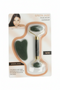 Green Jade Roller & Massager Fytyre Set me Gua Sha