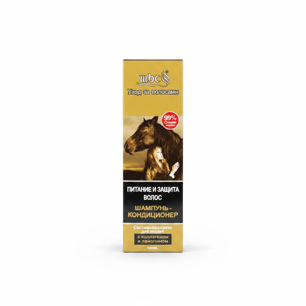 Shampo-Kondicionues me Kolagjen dhe Lanolin 500ml