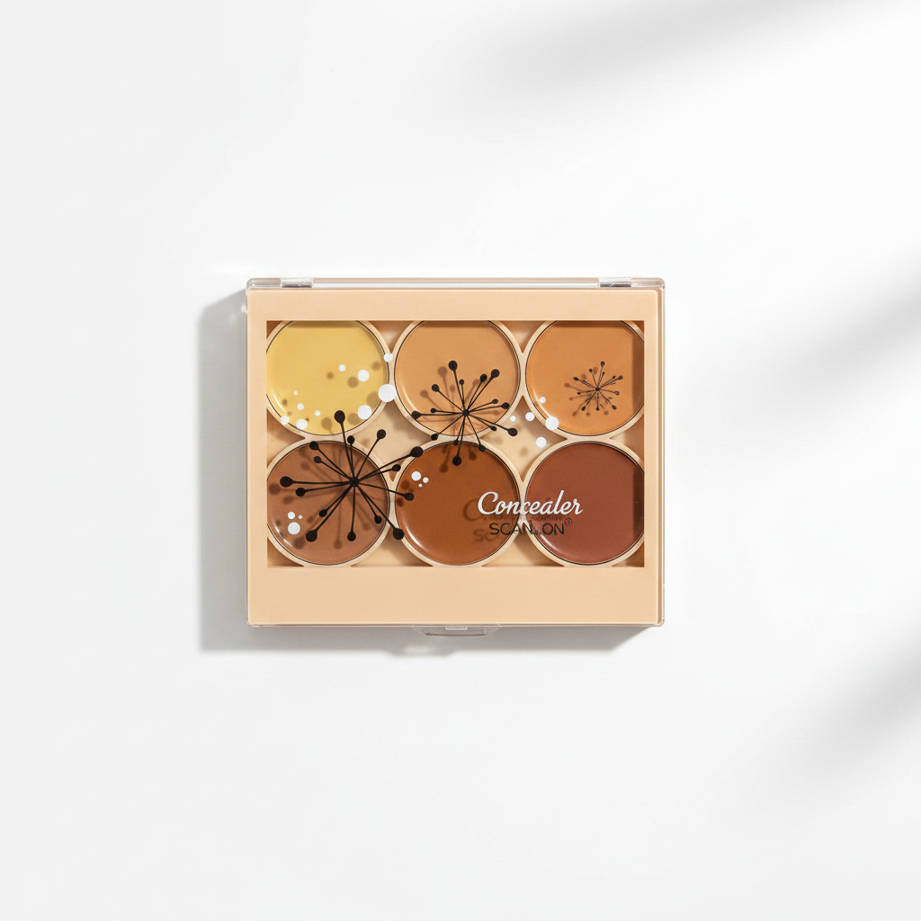 Scanlon Concealer Palette 6 ngjyra