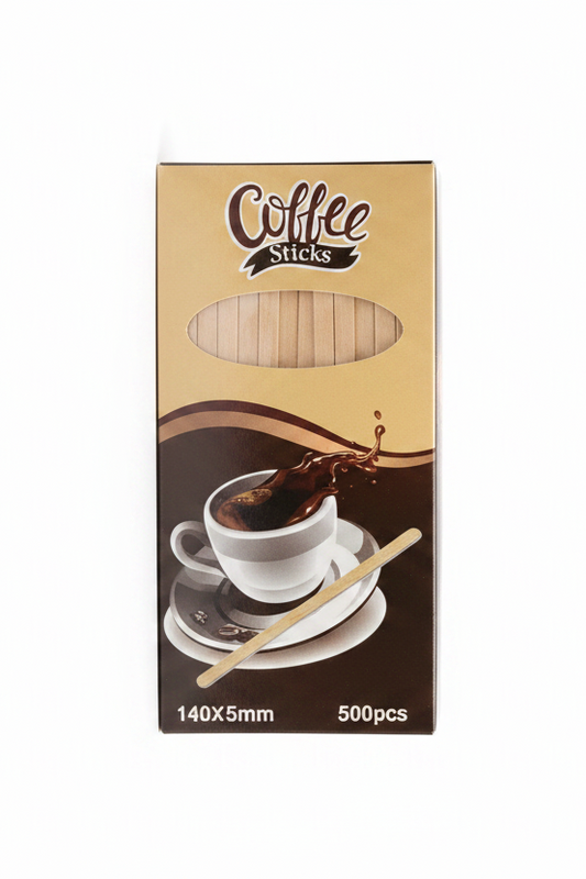 Coffee Sticks 500 copë 140x5mm