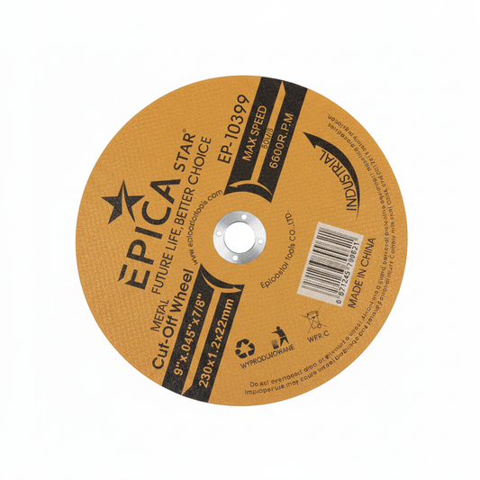 Disk Preres Metal Industrial 230mm - Metal Cut-Off Wheel 230x1.2x22mm 80M/S per Angle Grinder