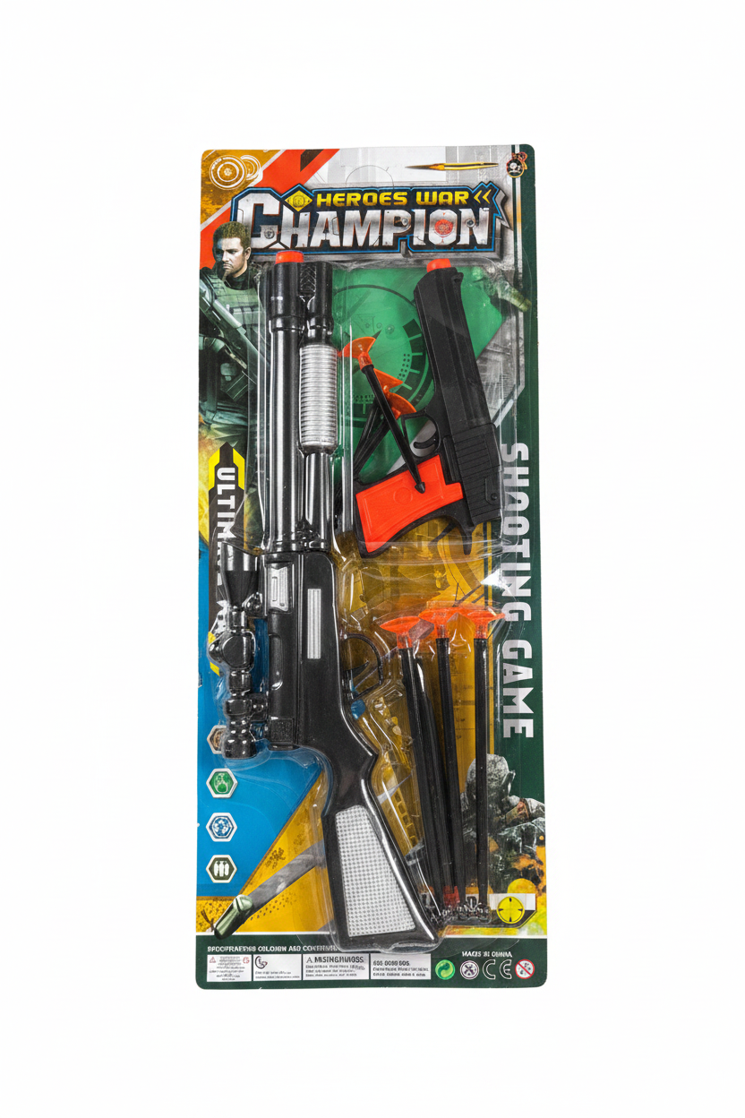Set Lodër Pushkë Heroes War Champion