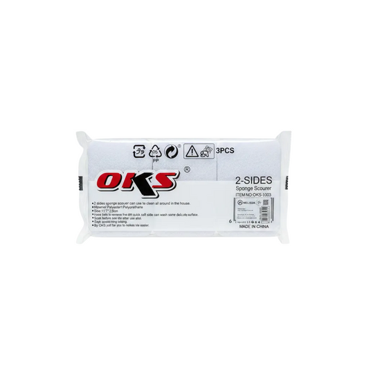 2-Sides Sponge Scourer 3 cope