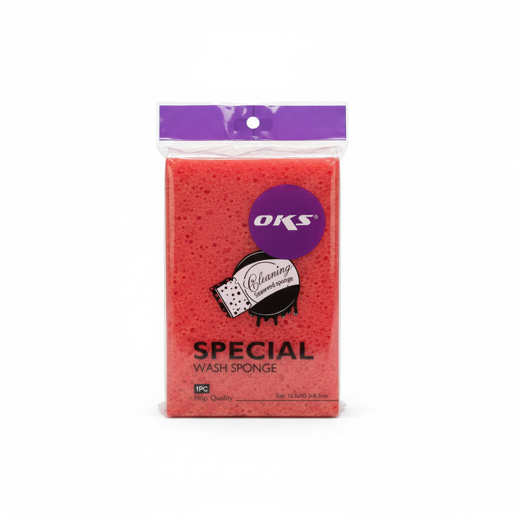OKS Special Wash Sponge Seaweed