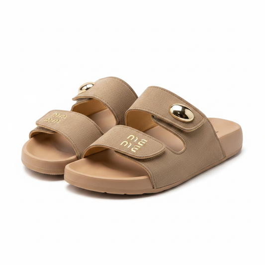 Papuçe Femra me Dy Rripa — TK Shoes
