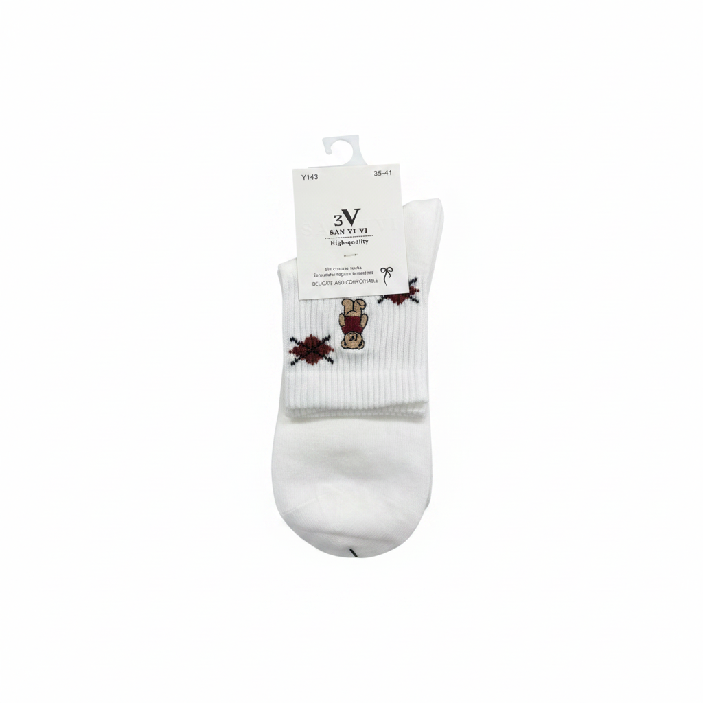 Çorape Grash San Vi Vi Cotton me Ariu - Madhësia 35-41