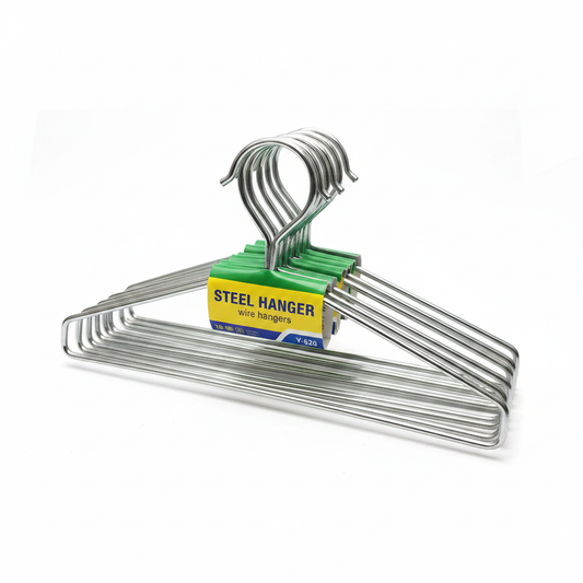 Varëse Rrobash Çeliku Steel Wire Hanger - 10 copë
