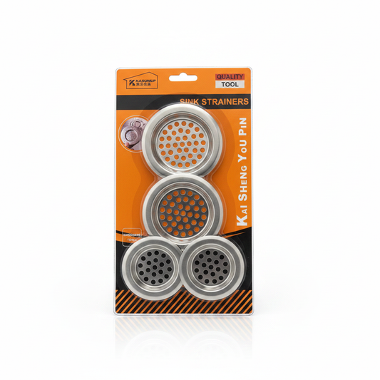 Set Filtra Lavamani Çelik Inox — 4 Copë