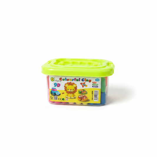 Plastelinë Colourful Clay 9D - Kuti Katrore