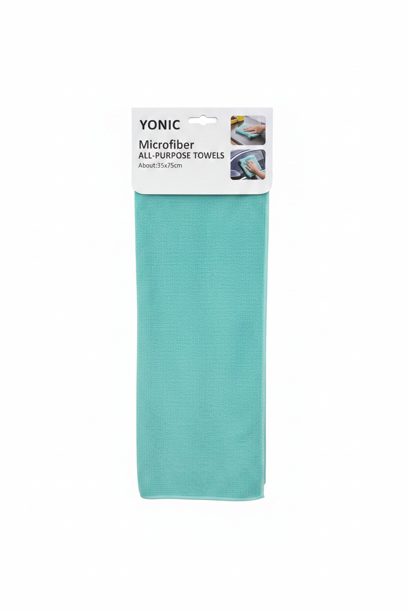 Lecka Microfiber All-Purpose 35x75cm Teal Blu