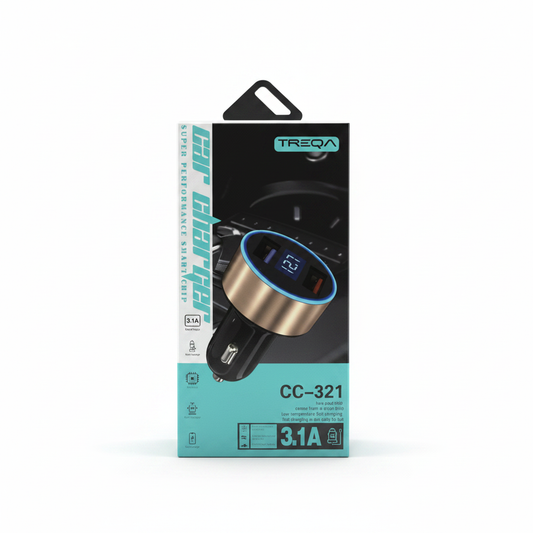 TREQA Car Charger CC-321 3.1A