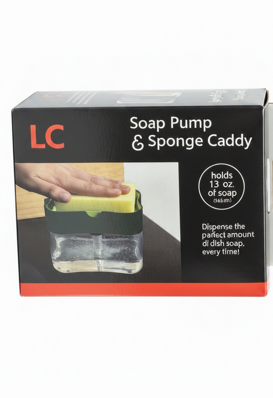 Soap Pump & Sponge Caddy 385ml