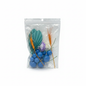 Dekor Torte Set Topa Blu Lule Gjethe