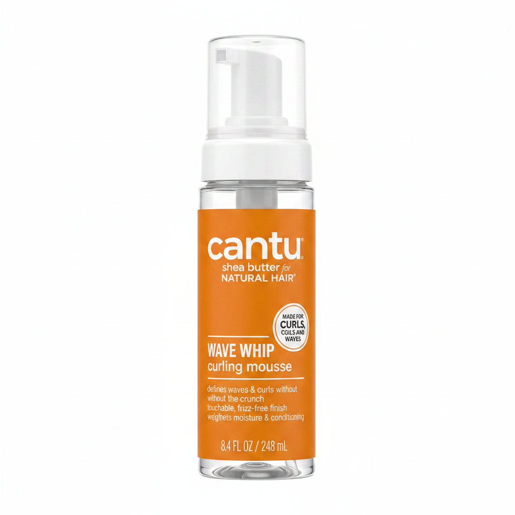 Mousse kaçurrelesh për valëzime Cantu Shea Butter Wave Whip 248ml