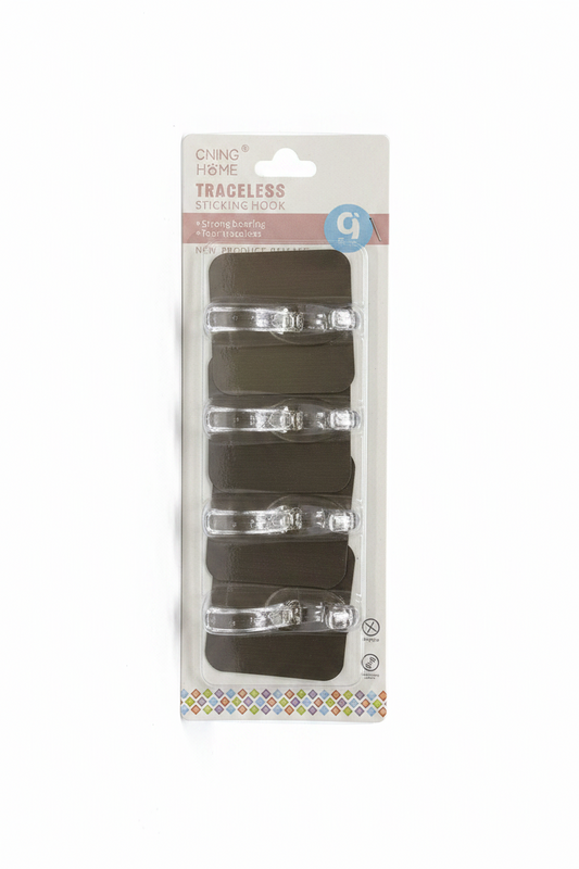 Traceless Sticking Hook 4 Copë – Grep Ngjitës pa Gjurmë, 9kg