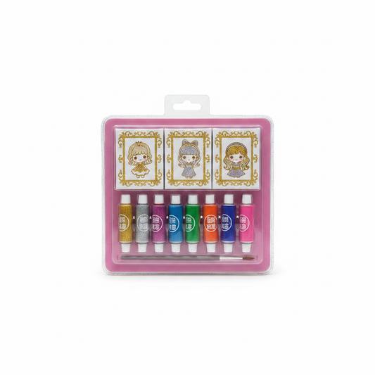 Art Golden Powder Painting – Set Pikturë DIY me Pluhur Ari