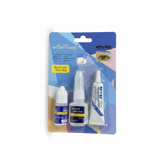 Set Ngjitës Thonjsh dhe Qerpikësh - Brush-On Nail Glue & Eye Adhesive