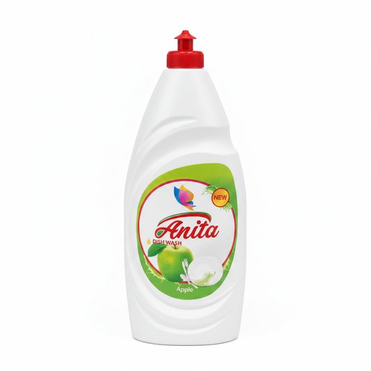 Detergjent Enësh Anita Dish Wash Apple 900ml - Aromë Molle Larje Enësh Pastrim Efektiv