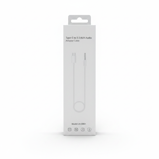 Kabllo Audio Type-C në 3.5mm AUX JH-CM21