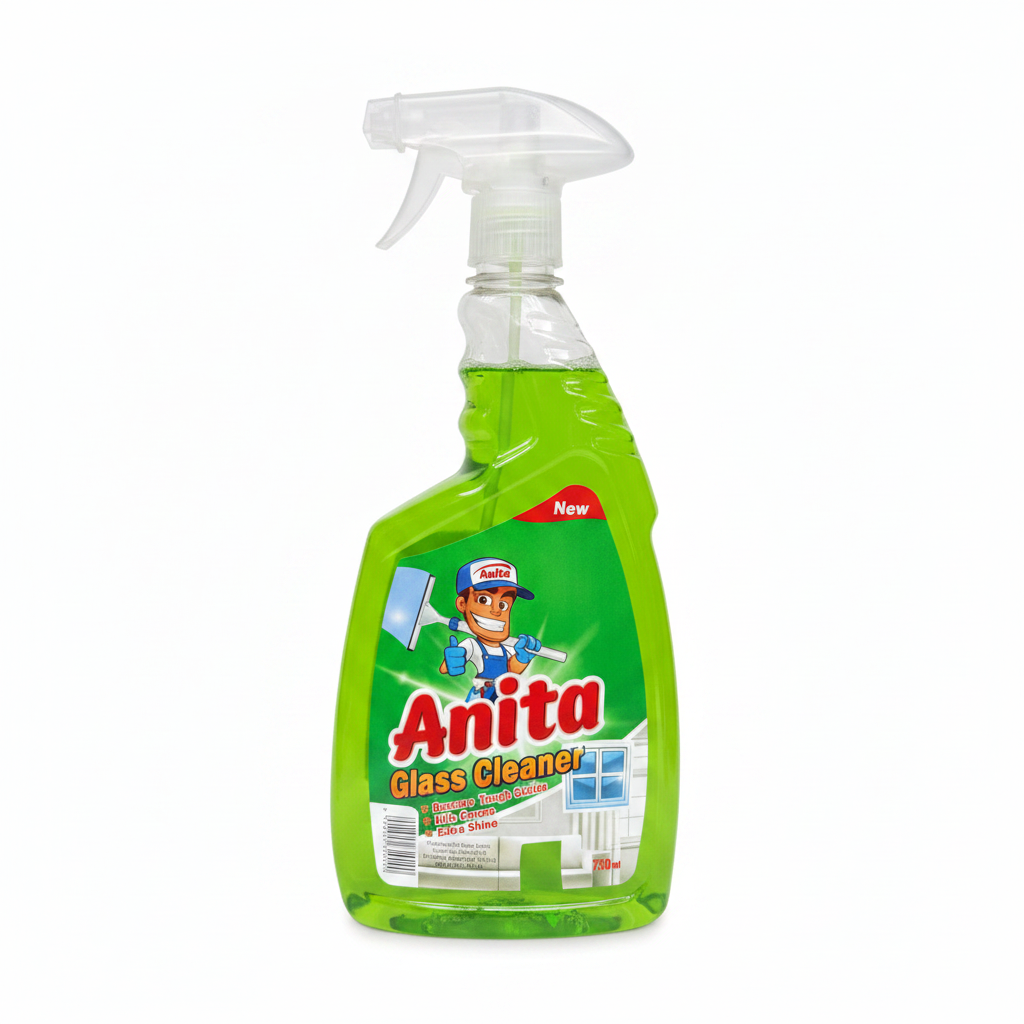 Spray pastrues xhamash Anita Glass Cleaner 750ml