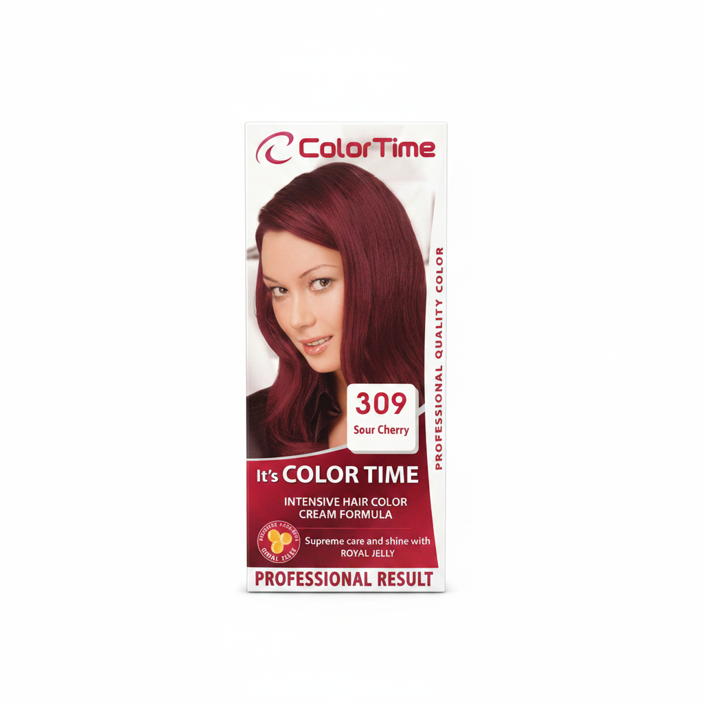 ColorTime 309 Sour Cherry - Bojë Flokësh
